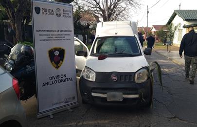 Detectados por el Anillo Vial en Lugano fueron detenidos en La Matanza