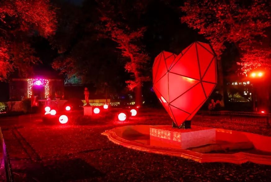 Palermo: abrazo simbólico de vecinos contra el espectáculo lumínico en el Jardín Botánico
