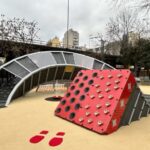 San Cristóbal: renovado patio de juegos en Plaza Canaro