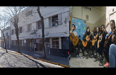 Imposición de nombre de la escuela de música de Mataderos