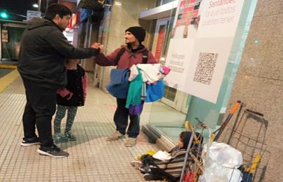 Solidaridad Velezana para enfrentar el invierno
