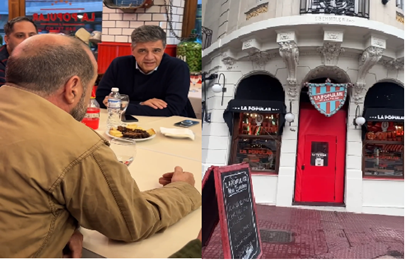 Jorge Macri recorrió el barrio de Barracas y dialogó con comerciantes
