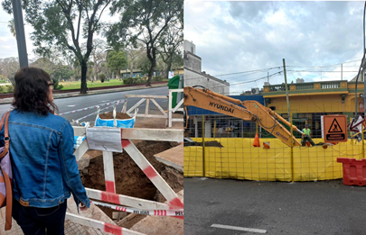 Las obras del Metrobús avanzan y son monitoreadas por comuneros