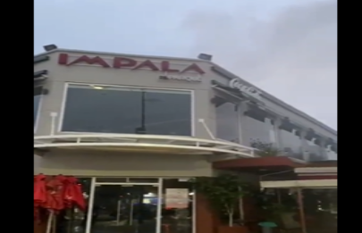 Incendio en la confitería Impala de Parque Chacabuco