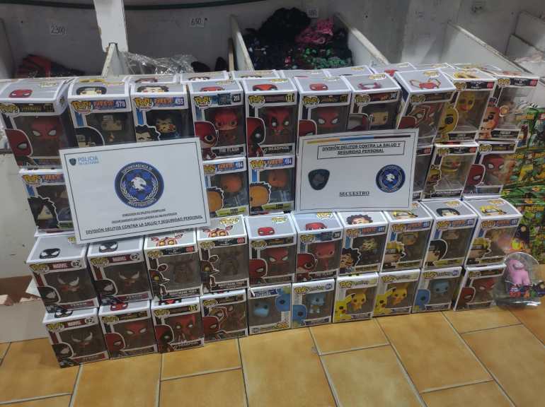 Secuestraron en locales de Belgrano juguetes nocivos para la salud