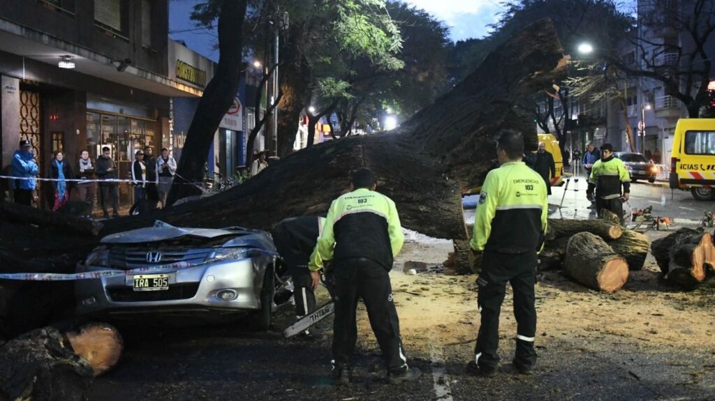 Alerta Amarilla por el temporal en la Ciudad