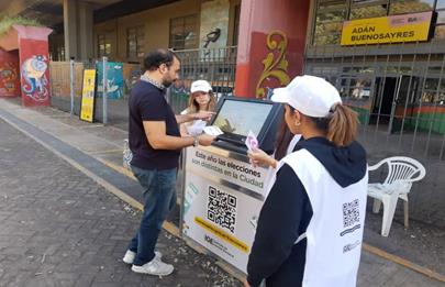 Capacitación para los comicios en Espacio Cultural Adán Buenosayres
