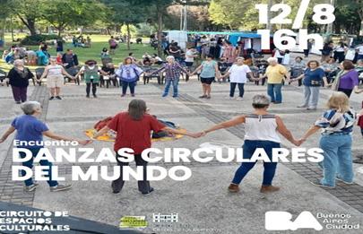 Sábado de danzas circulares en Parque Avellaneda