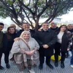 Jorge Macri en campaña visitó Parque Avellaneda