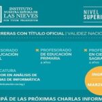 Charlas informativas de las Carreras del Nivel Superior del Instituto Las Nieves