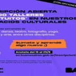 Talleres en el Espacio Cultural Chacra de los Remedios de Parque Avellaneda