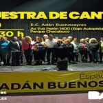 Muestra de canto en Parque Chacabuco