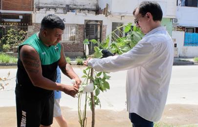 Dia del Árbol en la Comuna 7