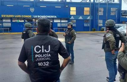 La Gendarmería allanó la Bombonera