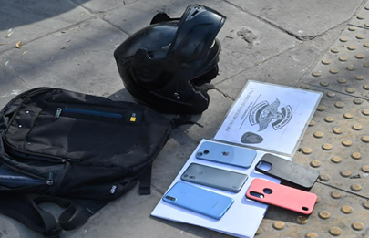 Motochorro detenido en el Bajo Flores