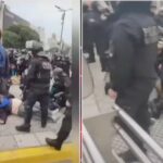 Un hombre murió en un represión policial a una protesta en el Obelisco