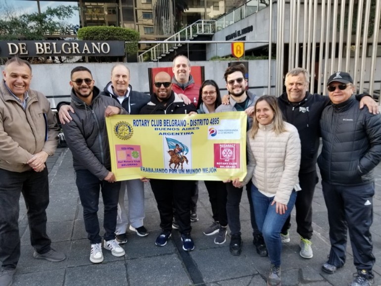 El Rotary Belgrano y la comunidad de Aguaray de Salta