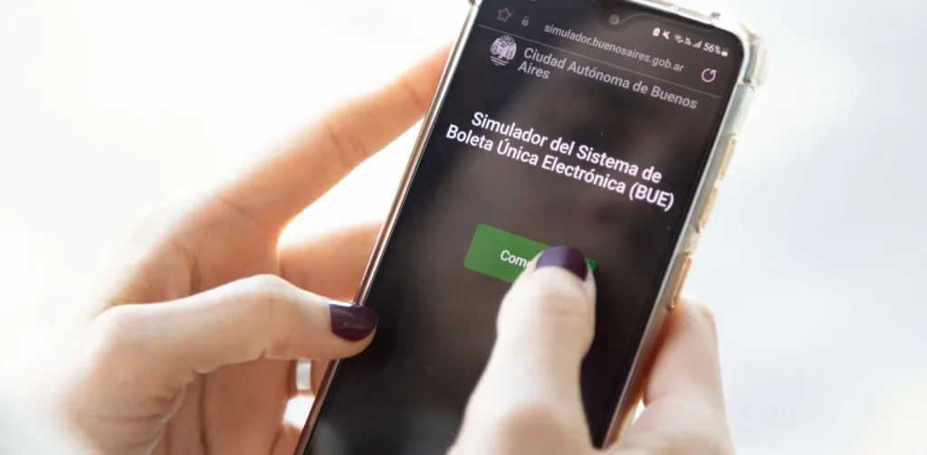 Simulador en la web para conocer el sistema de Boleta Única Electrónica y también 160 puntos para capacitar sobre el sistema de votación