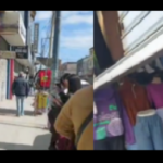 Rumores de saqueos en el centro comercial de la avenida Avellaneda