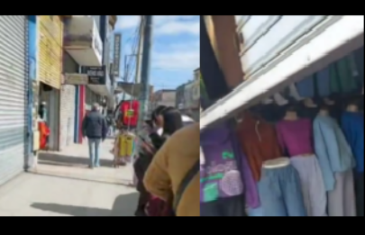 Rumores de saqueos en el centro comercial de la avenida Avellaneda