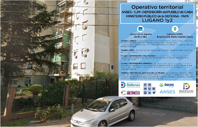 Operativo territorial interministerial en la Comuna 8