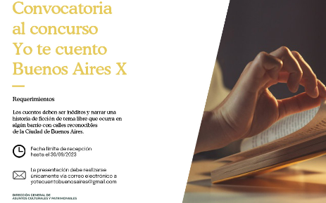 Lanzan el concurso Yo te cuento Buenos Aires x