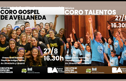 Domingo de coros en Parque Avellaneda