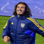 La Bombonera recibió a Edinson Cavani