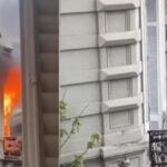 Aseguran que fue intencional el incendio en el inquilinato del centro porteño y sigue grave la mujer que sufrió quemaduras