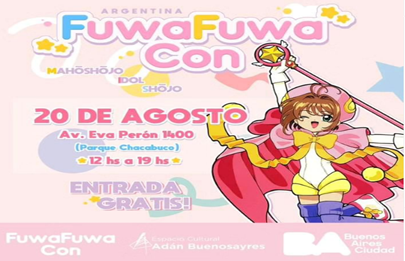 “Fuwa Fuwa Con” en Parque Chacabuco
