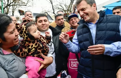 Sergio Massa de visita por “Ciudad Oculta”