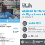 Operativo interministerial en Parque Avellaneda