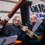 Nuevo concierto de la Banda Sinfónica porteña para exigir mejoras salariales