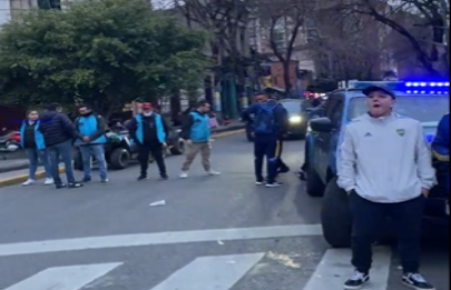 La Justicia, ordeñó vallar la calle Irala para impedir “previas”