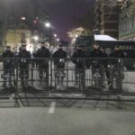 Almagro: por una elección gremial de panaderos hubo un operativo y cordón policial, cortes de tránsito y negocios cerrados