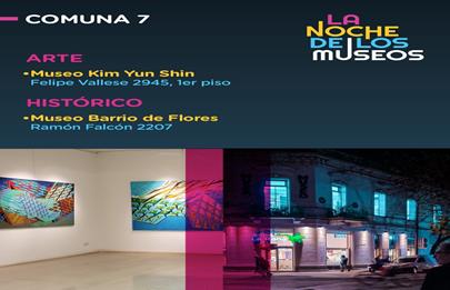 Llega la Noche de los Museos a la Comuna 7