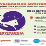 Vacunación Antirrábica gratuita en el CIDAC Barracas