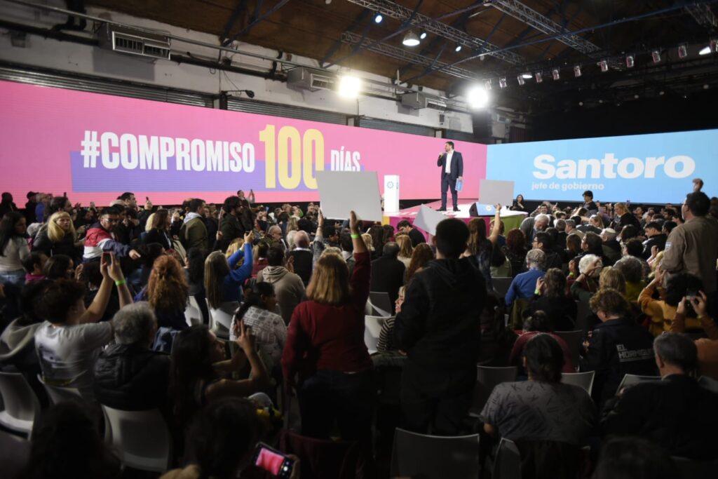 Santoro presentó sus propuestas para los “100 primeros días de Gobierno” y convocó al radicalismo y otras fuerzas políticas