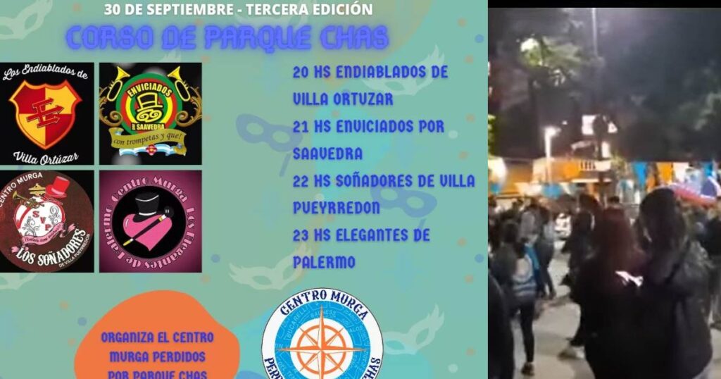 Llega el Tercer Corso de Parque Chas