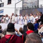 Una multitud participó de la misa en desagravio al Papa