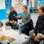 Sergio Massa se reunió con curas de barrios populares en Barracas