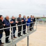 AySA: Malena Galmarini, Sergio Massa y Alberto Fernández pusieron en marcha el Sistema Riachuelo en beneficio de 4.500.000 personas