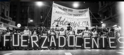 Paro docente y movilización en la Ciudad