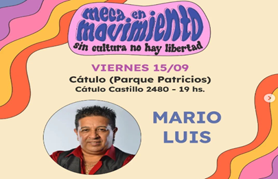 Parque Patricios: “Meca en Movimiento: sin cultura no hay libertad”