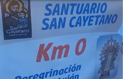 San Cayetano se prepara como kilómetro 0 de la Peregrinación a Lujan