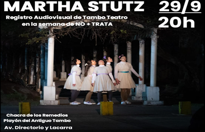 En septiembre “viernes de Teatro en el Antiguo Tambo”