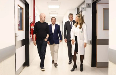 Larreta y Quirós de vista por el Grierson