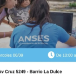 Operativo ANSES en el barrio La Dulce de Villa Lugano