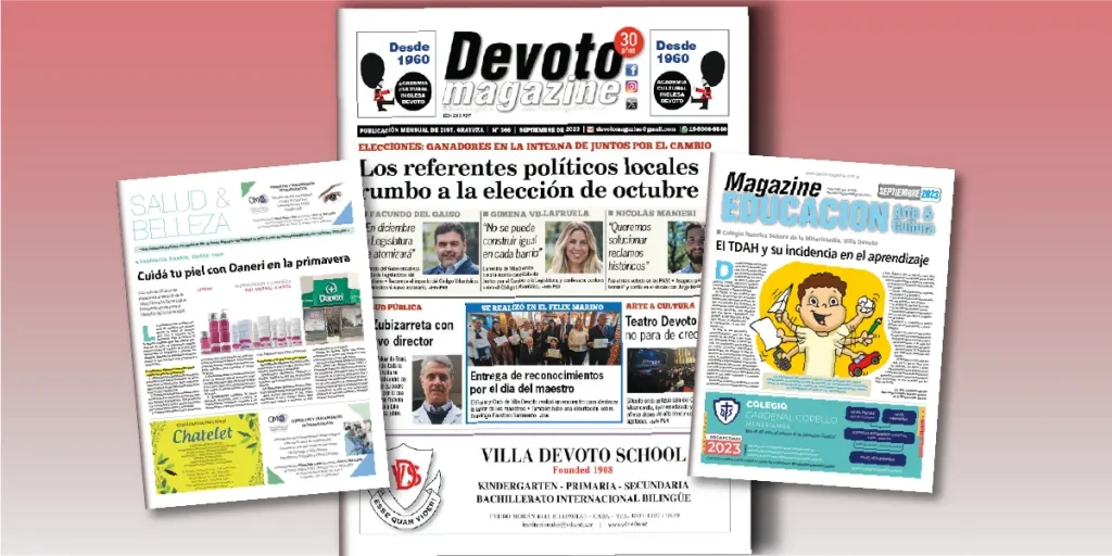 La edición papel de septiembre, para leerla o bajarla a su dispositivo