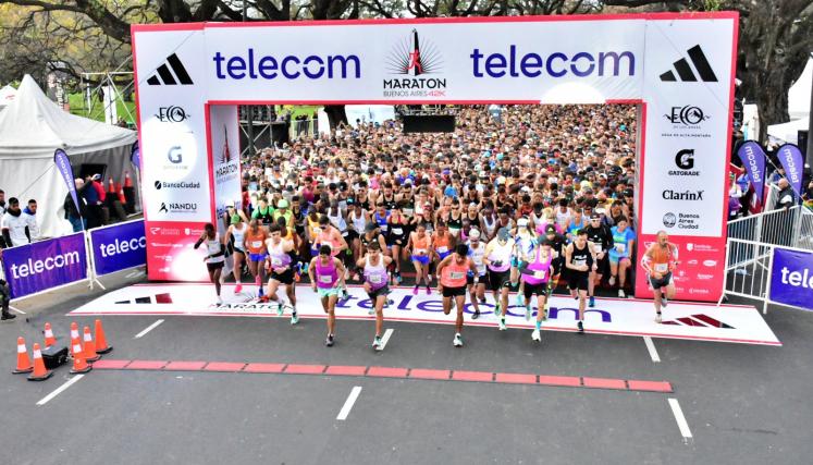 El keniata Cornelius Kiplagat ganó la Maratón de Buenos Aires